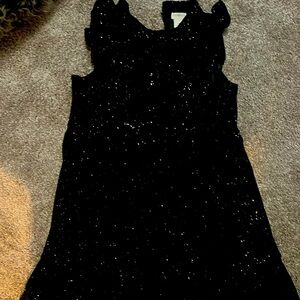 Crewcuts girls size 10 velvet sparkle sleeveless dress